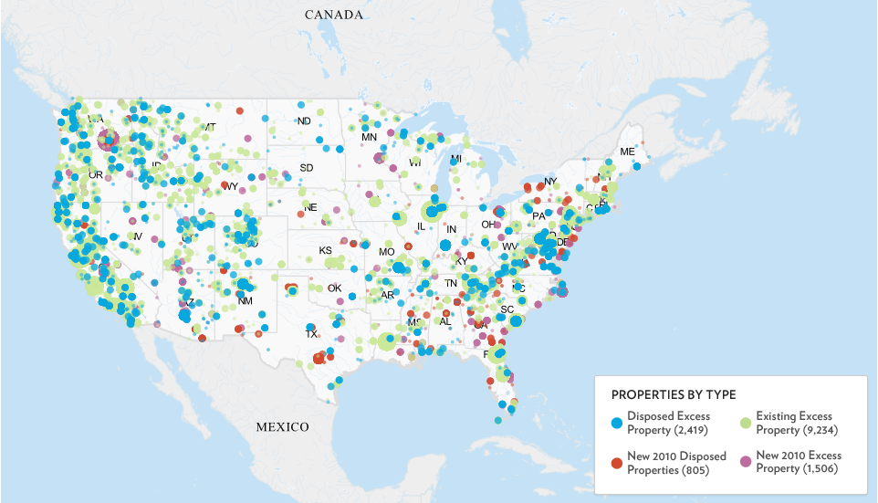 Excess Property Map Image