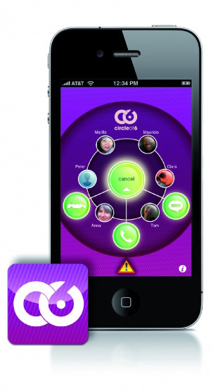 Image of "Circle of 6" iPhone app