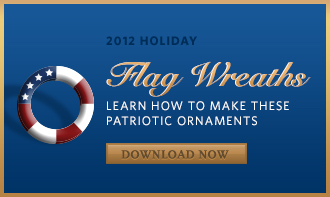 Flag Wreath Craft