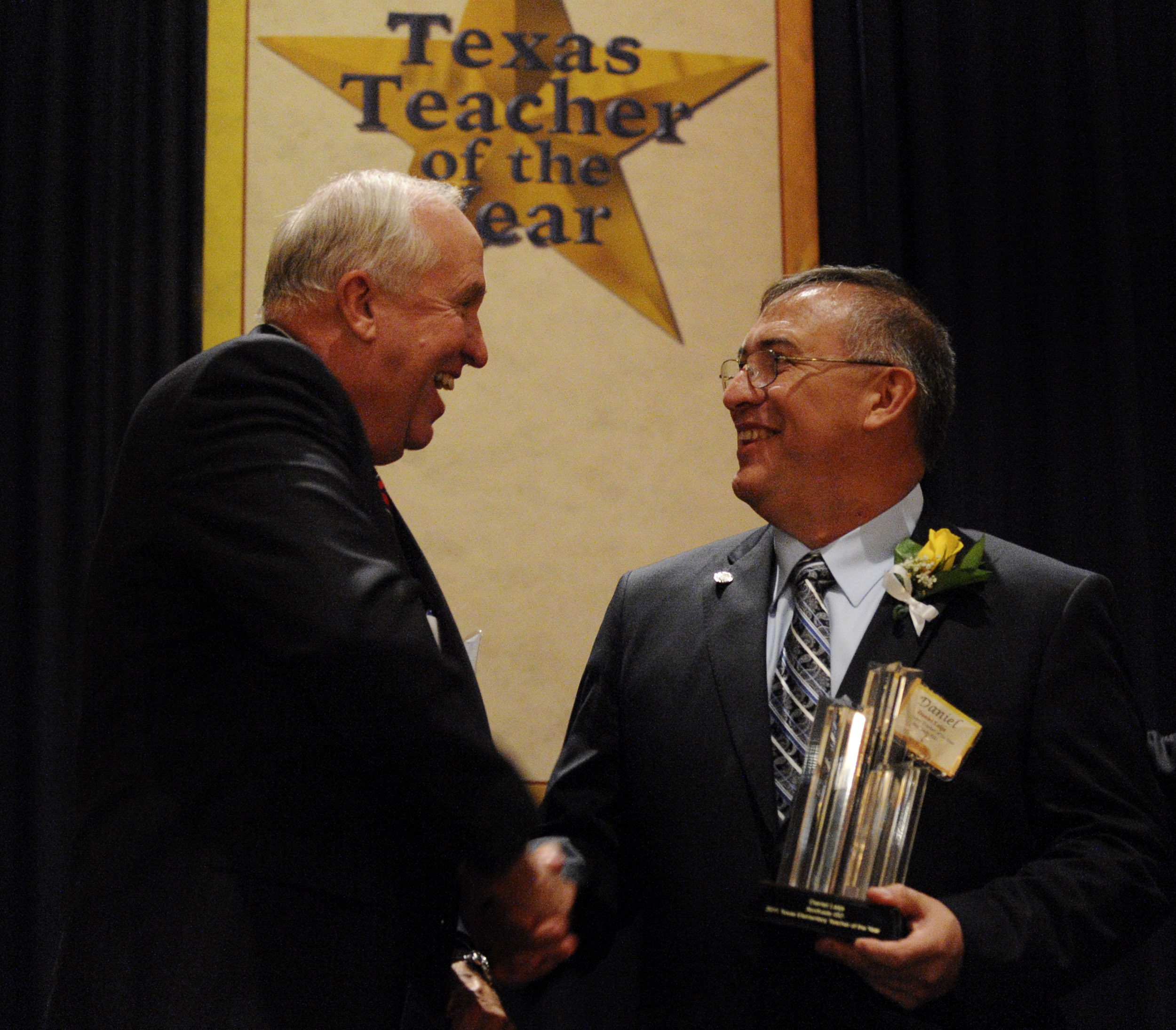 Daniel Leija is named the Texas Teacher of the Year