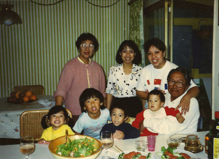 Jason Tengco and his grandfather