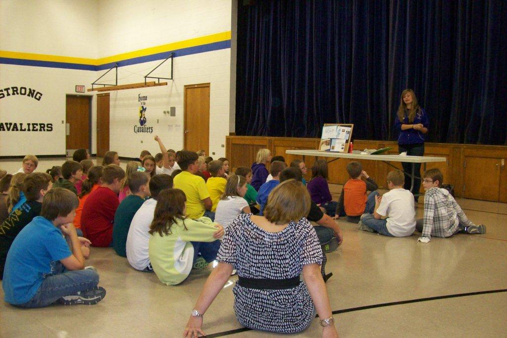 Maren Johnson Speaks to Students About the Global Soap Project