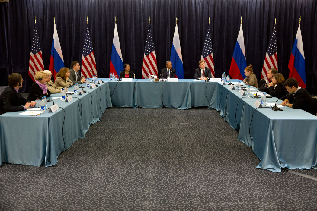 President Obama Meets With Members Of The Civil Society