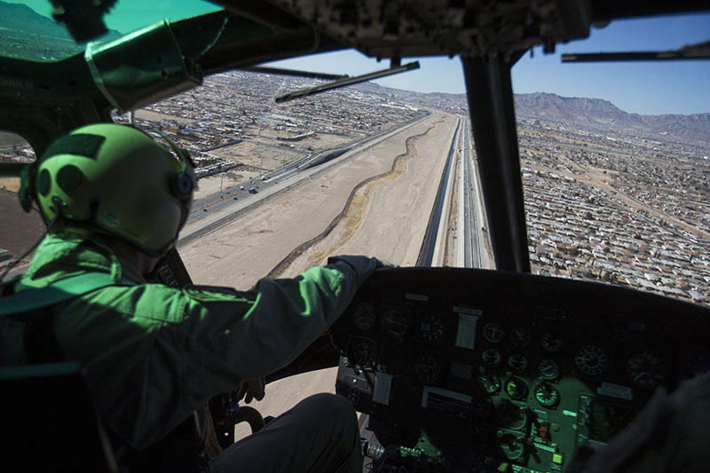 Flying Over the Rio Grande River