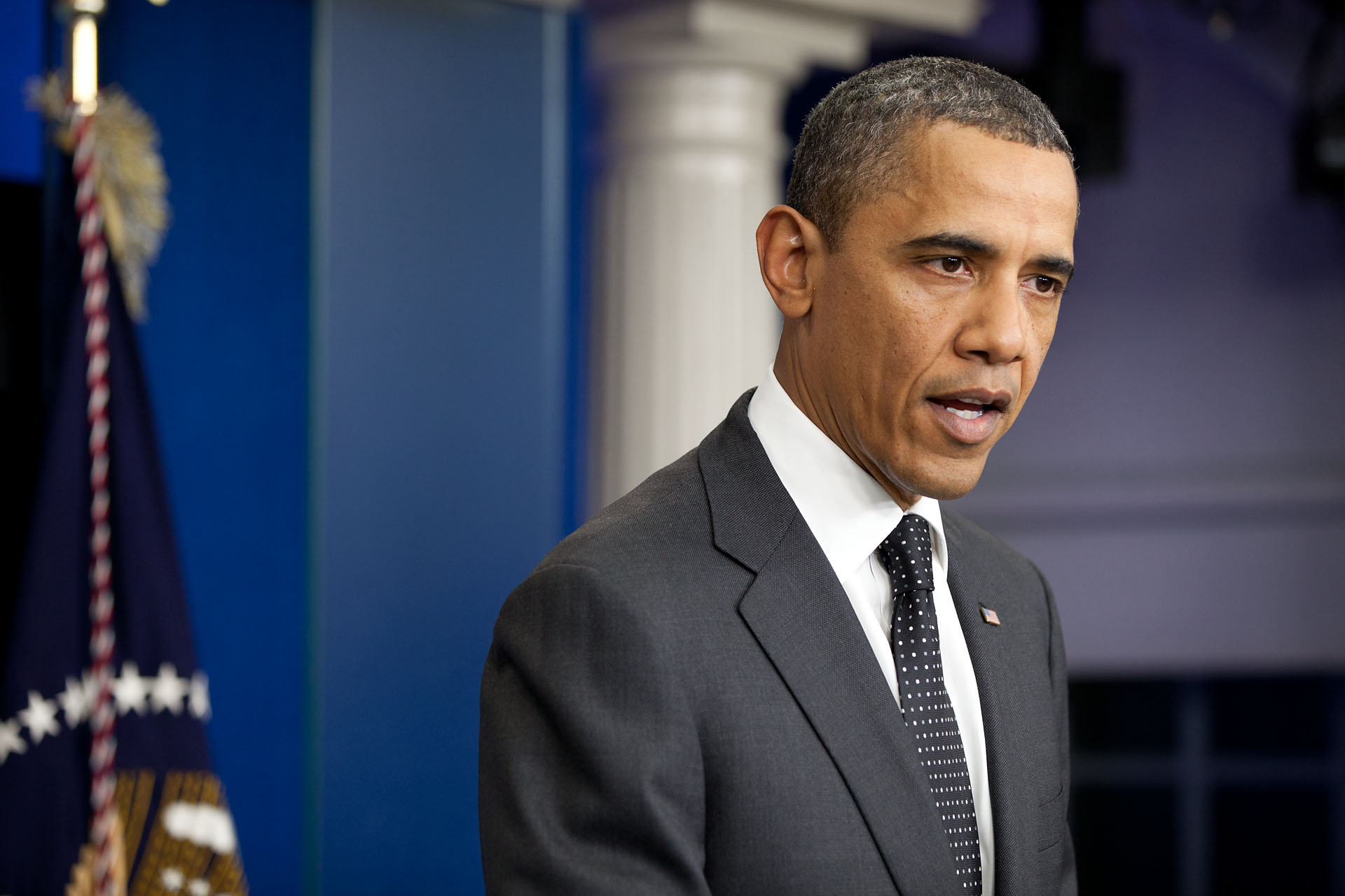 20111121 POTUS Podium 