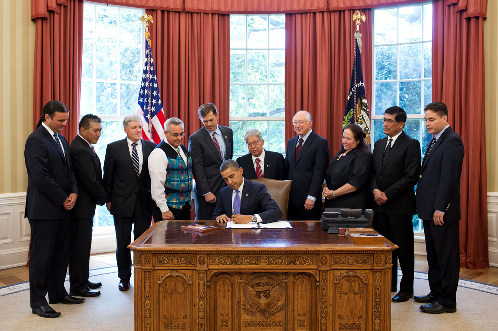 President Obama signs the HEARTH Act of 2012, July 30, 2012