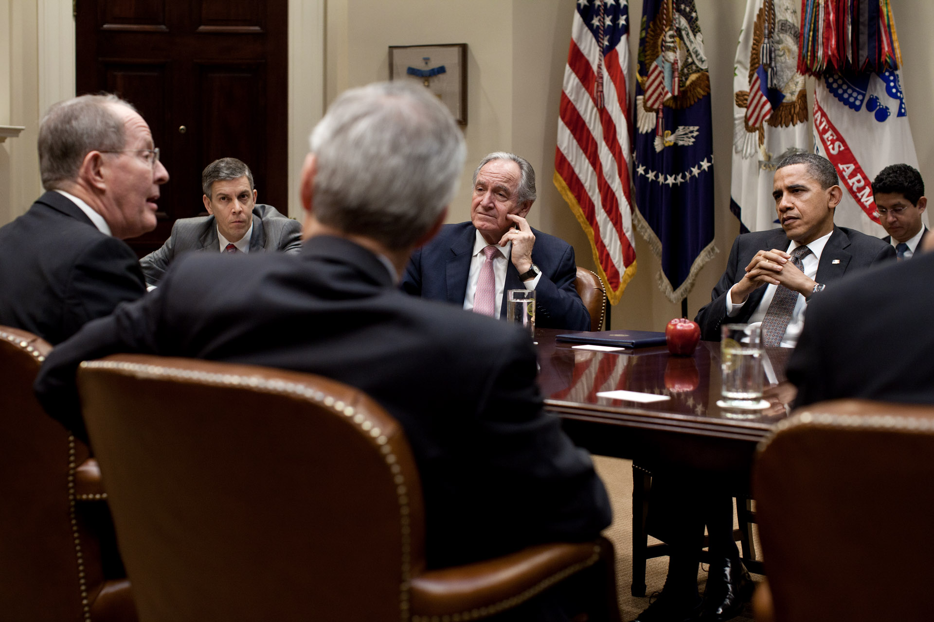 President Obama Discusses Education Reform With Legislators