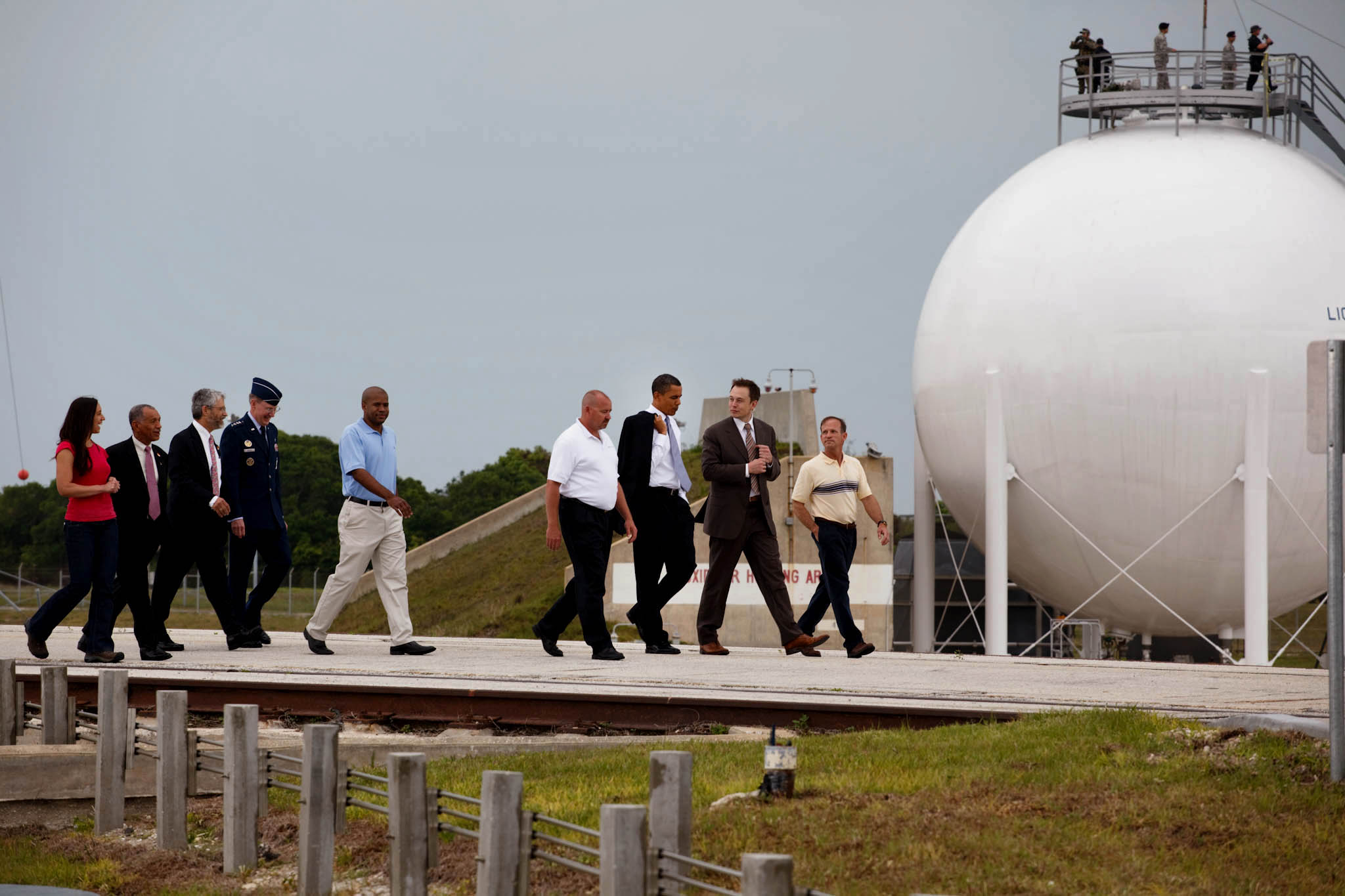 President Barack Obama at the Kennedy Space Center