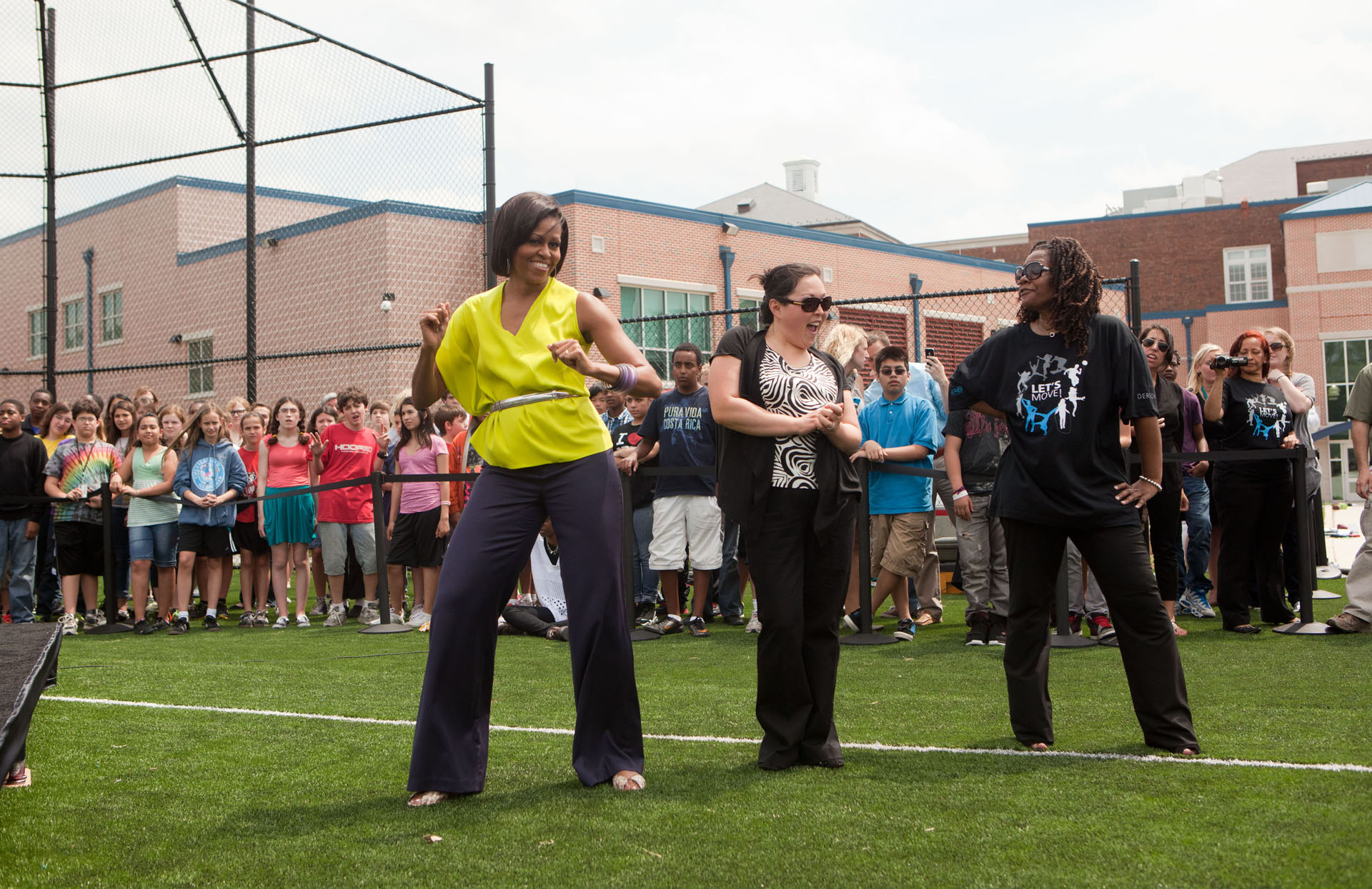 First Lady Dances to Beyonce