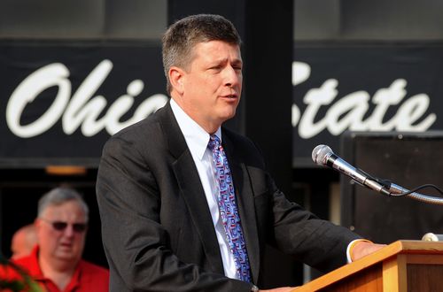 Deputy Transportation Secretary John Porcari at the opening of the 157th Ohio State Fair. 