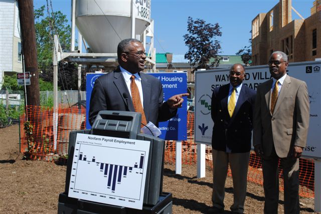 HUD Deputy Secretary Ron Sims in Baltimore