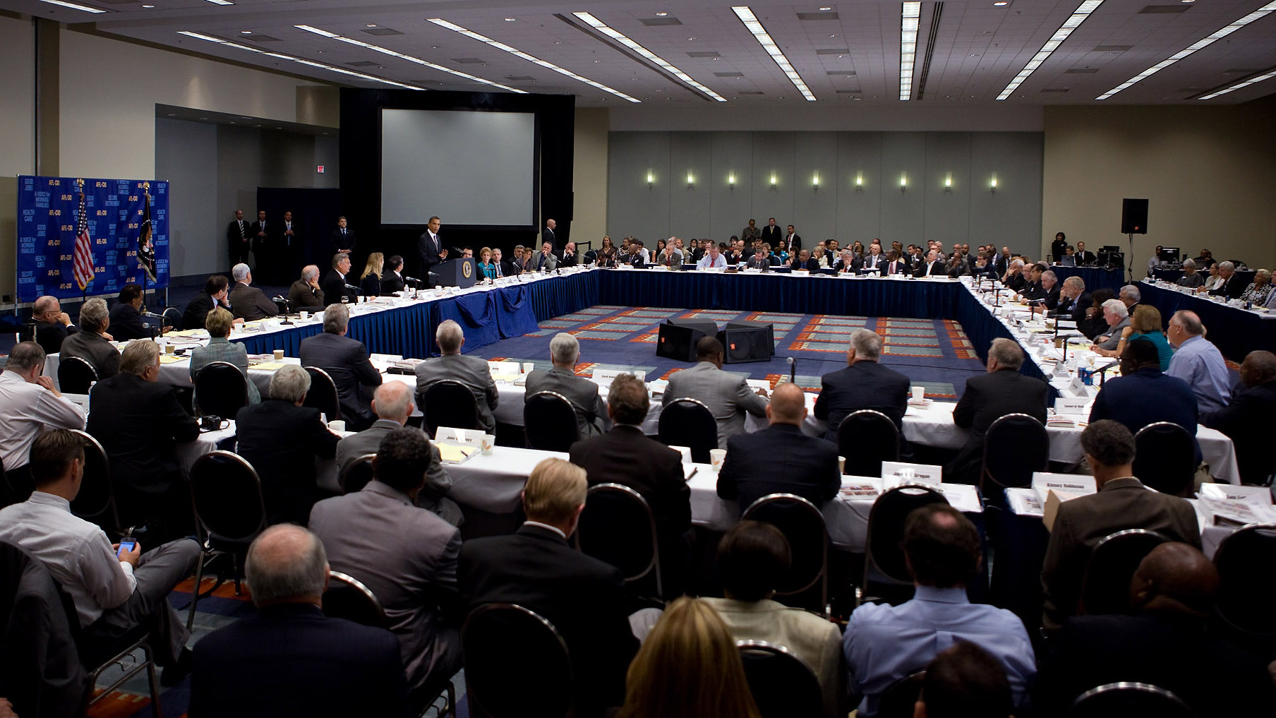 President Barack Obama Delivers Remarks to the AFL-CIO Executive Council Meeting