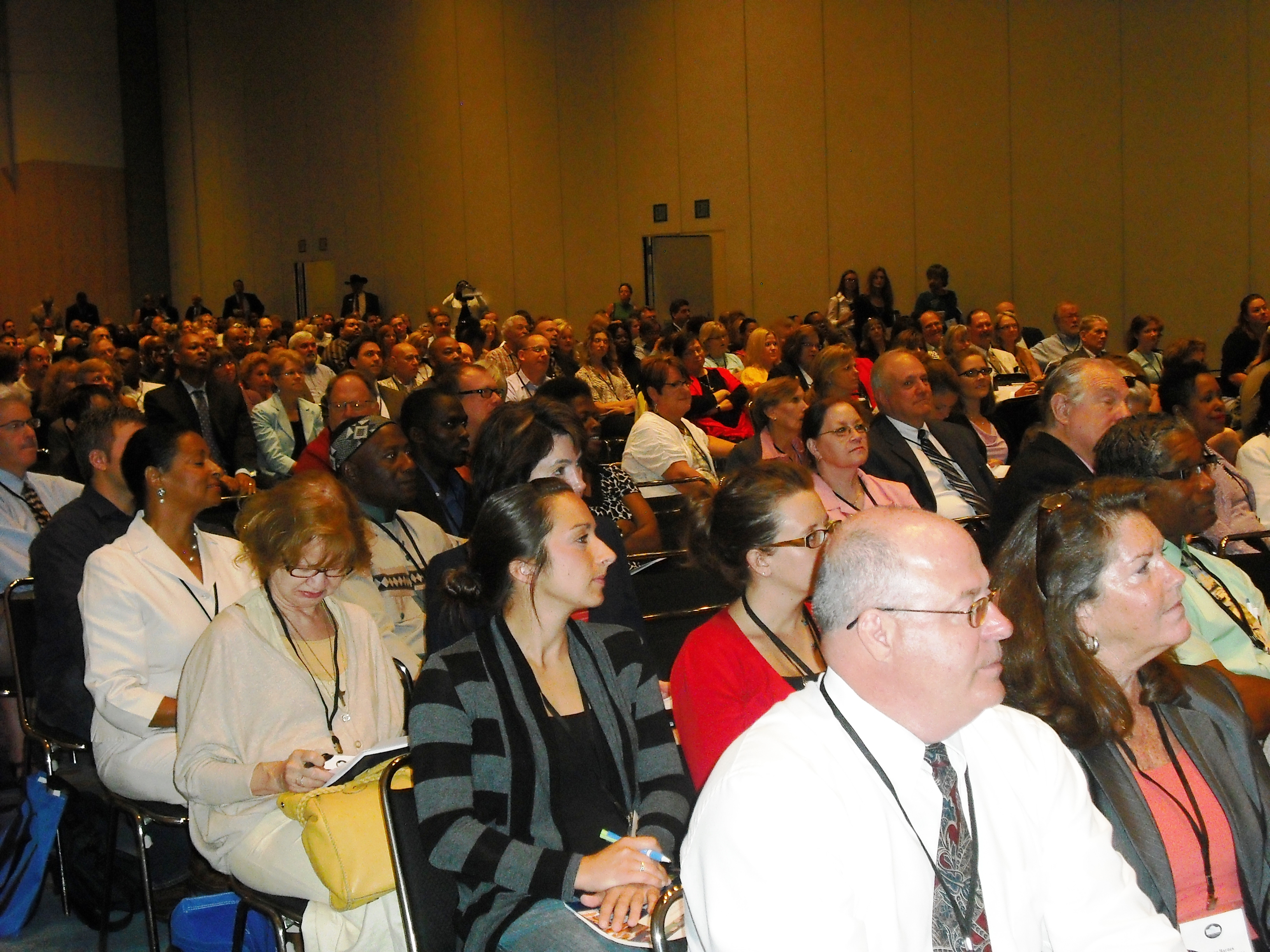 Audience at Connecting Communities for the Common Good Conference, Denver