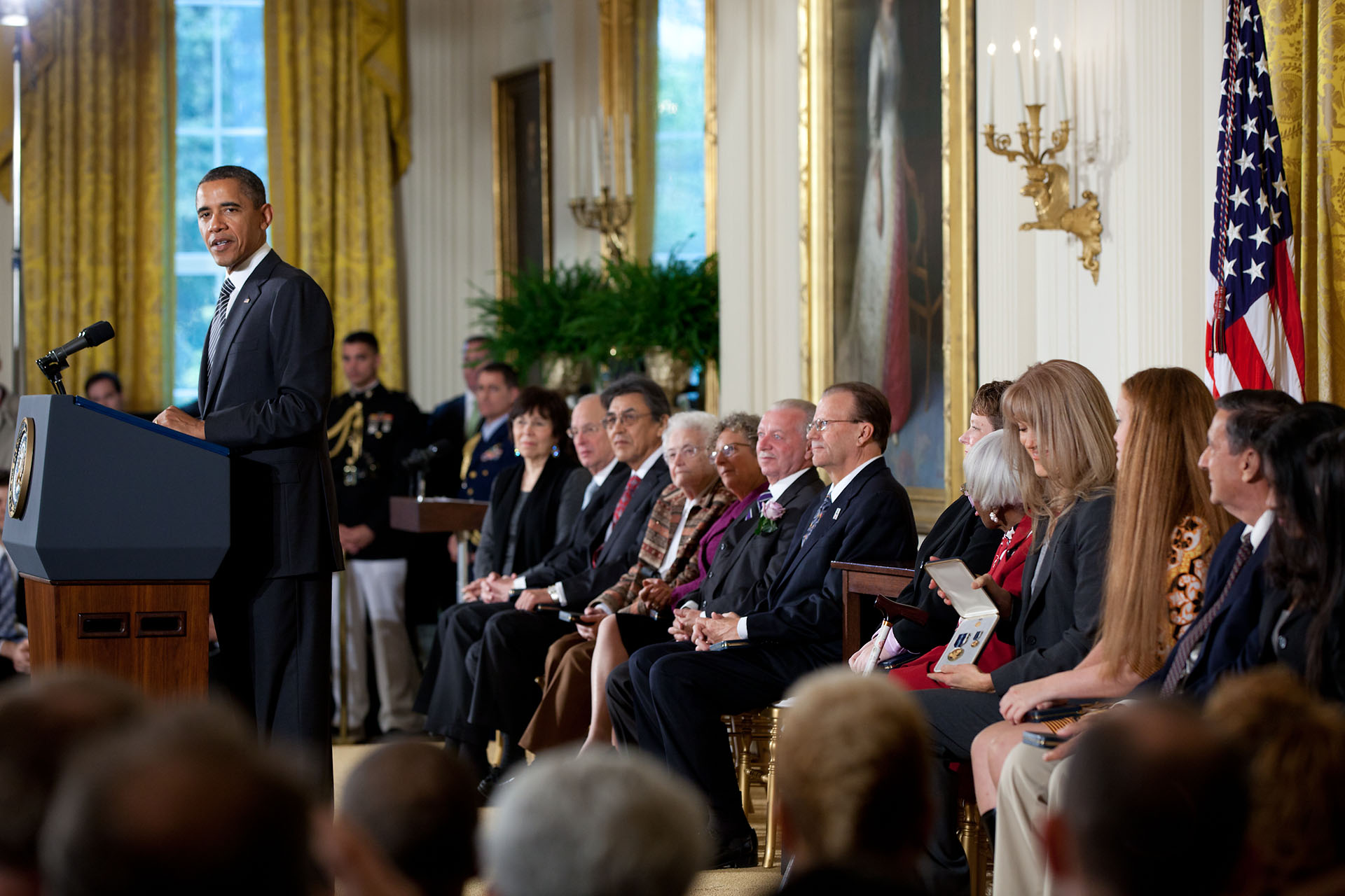 citizens medal ceremony