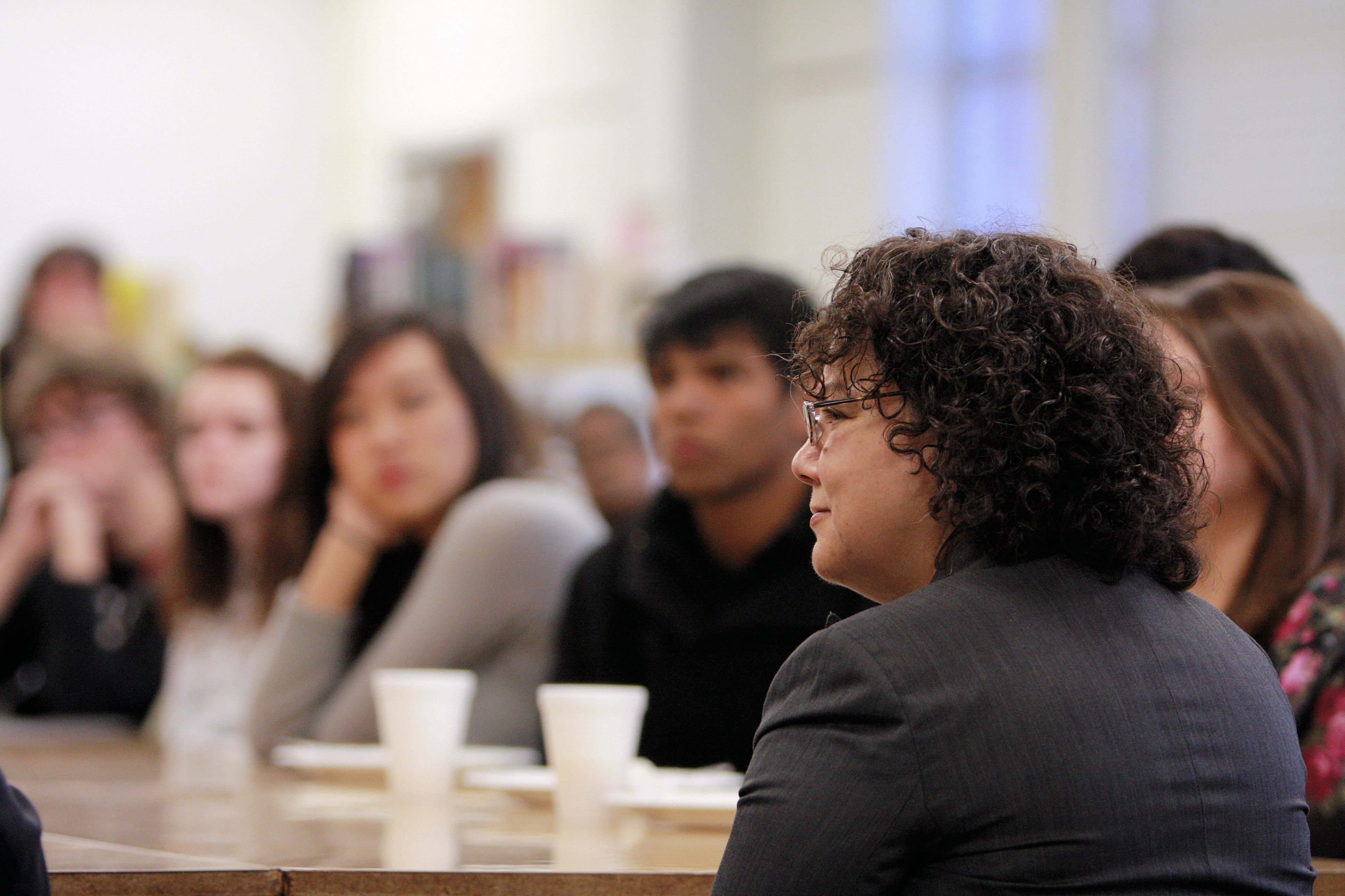 Chair Sutley at Iowa Student Roundtable