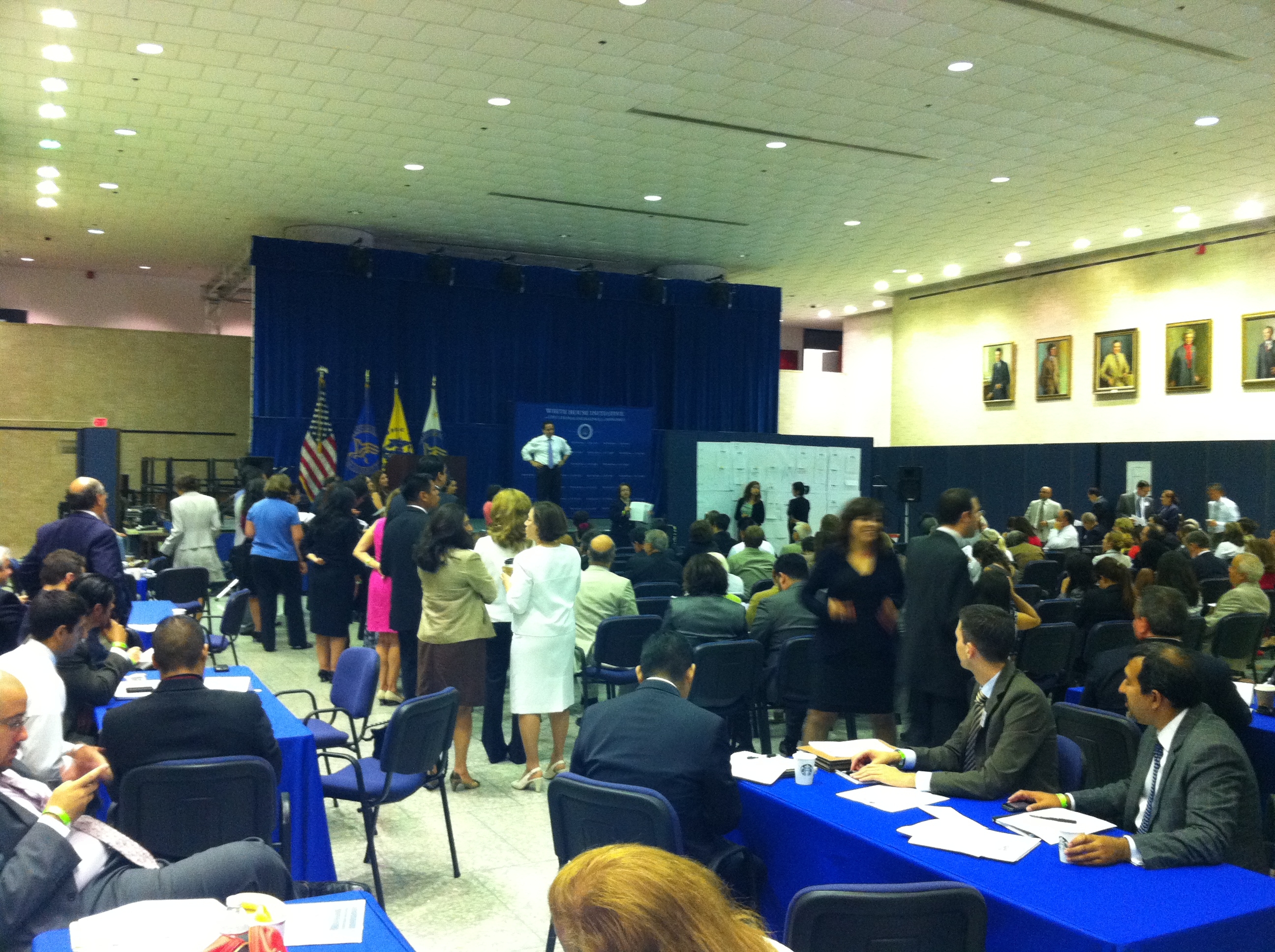 Pitching Ideas at Day Two of Hispanic Policy Conference