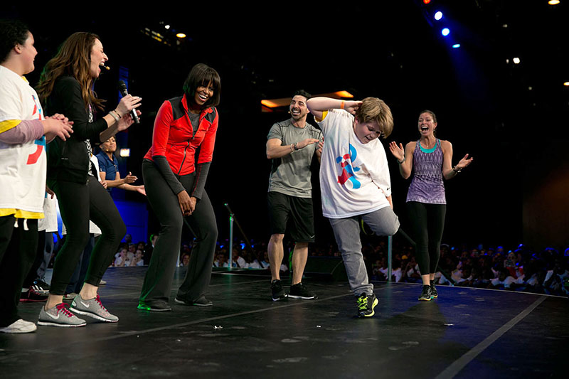 Mrs. Obama at McCormick Place