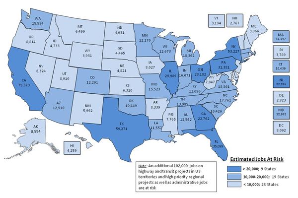 See how many jobs your state is expected to lose if a clean extension is not passed.