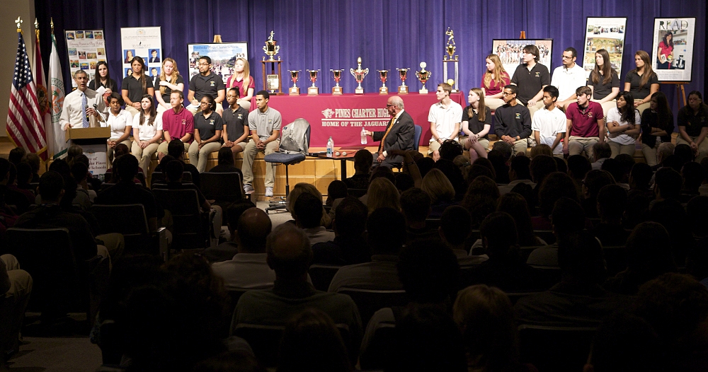 Secretary Duncan Speaks at Pembroke Pines Town Hall