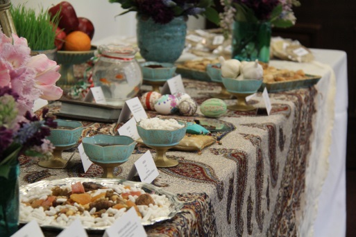 Haft-Seen Table for Nowruz Celebrations