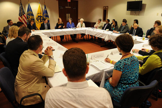 HHS Secretary Sylvia Burwell hosts a roundtable of 20+ LGBT advocates