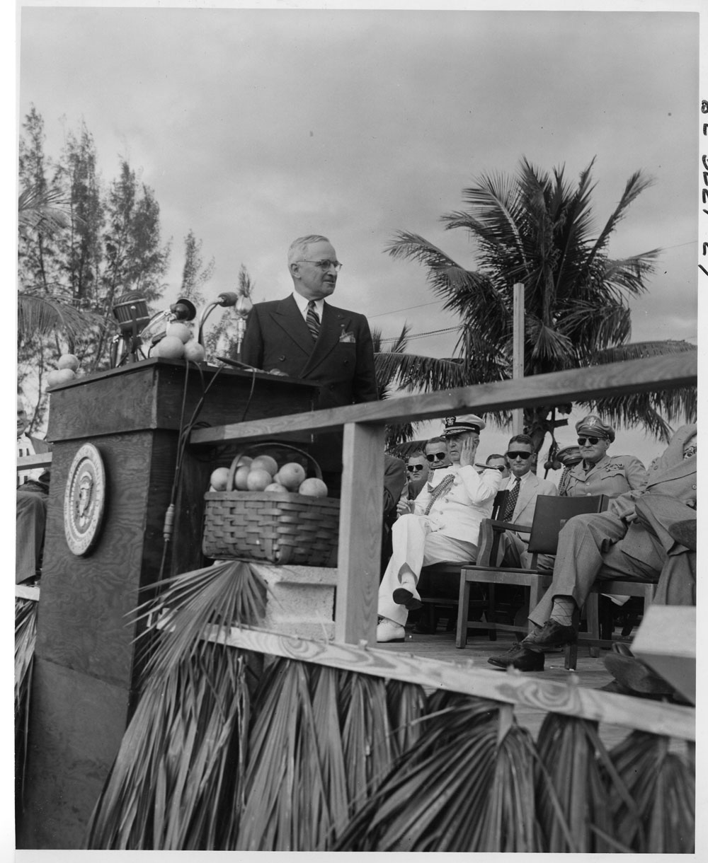 President Truman in the Everglades