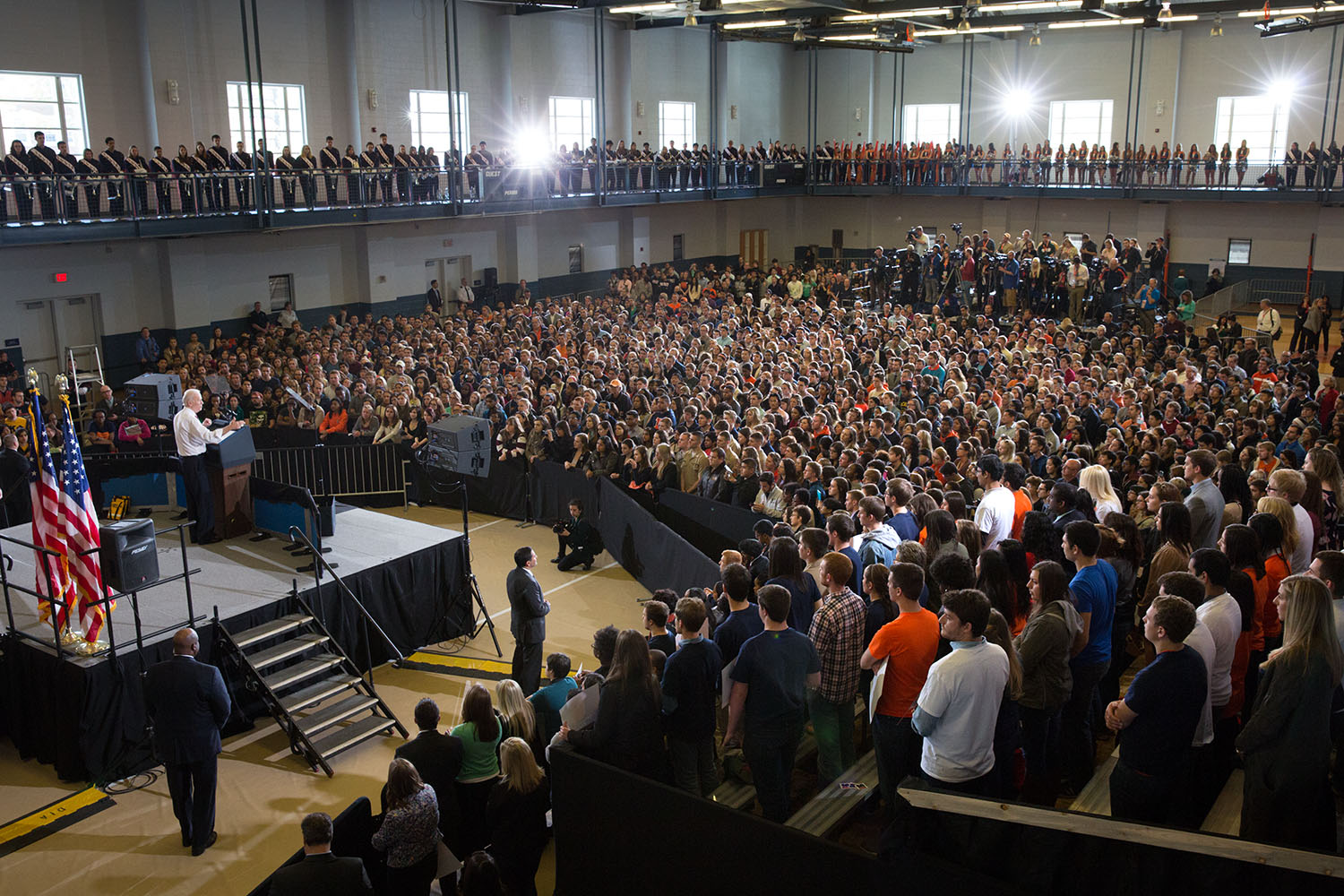 Vice President Joe Biden delivers remarks on campus sexual assault