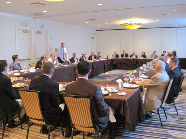 Agriculture Secretary Tom Vilsack at a White House Business Council Roundtable