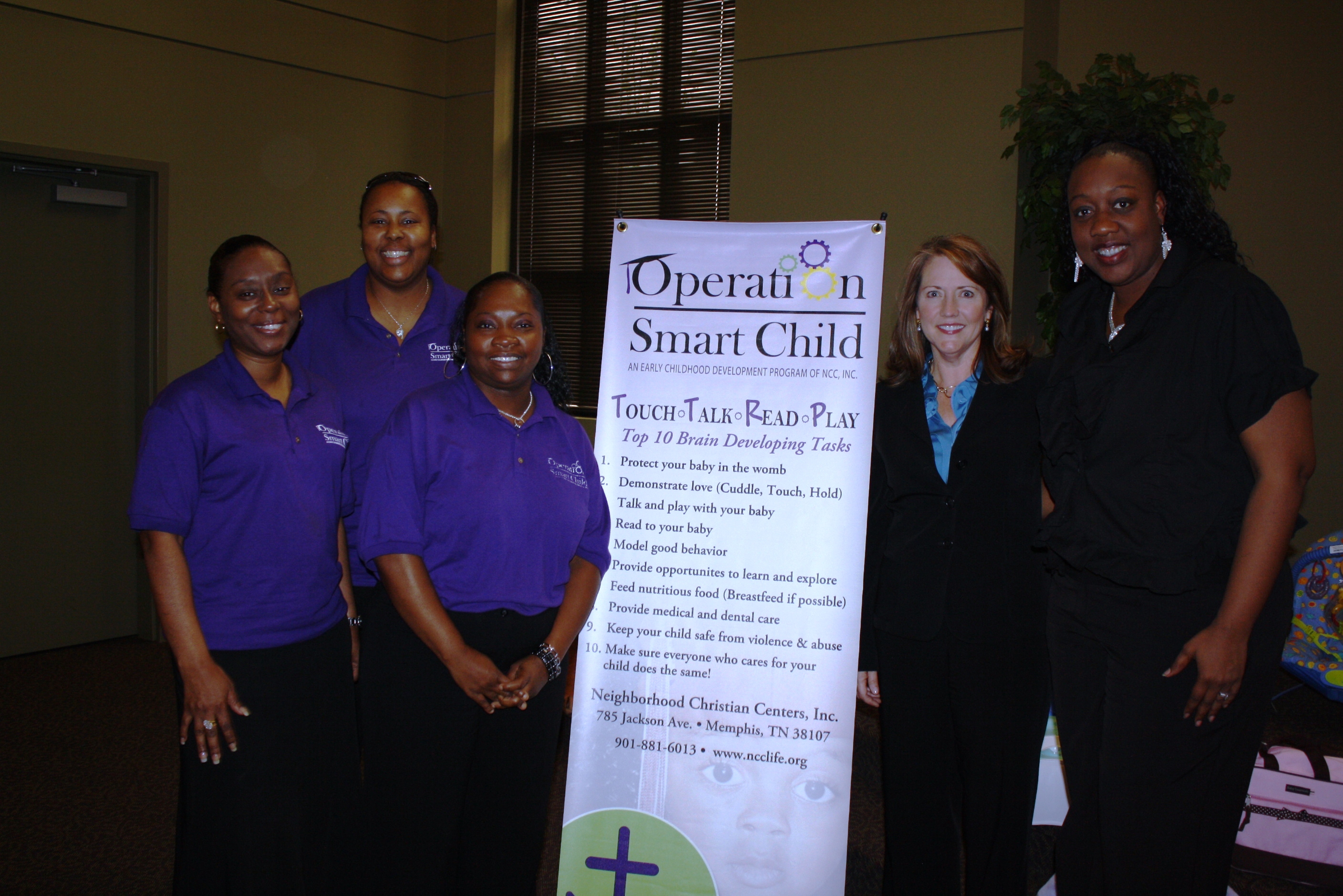 Volunteers from Memphis’ Operation Smart Child 