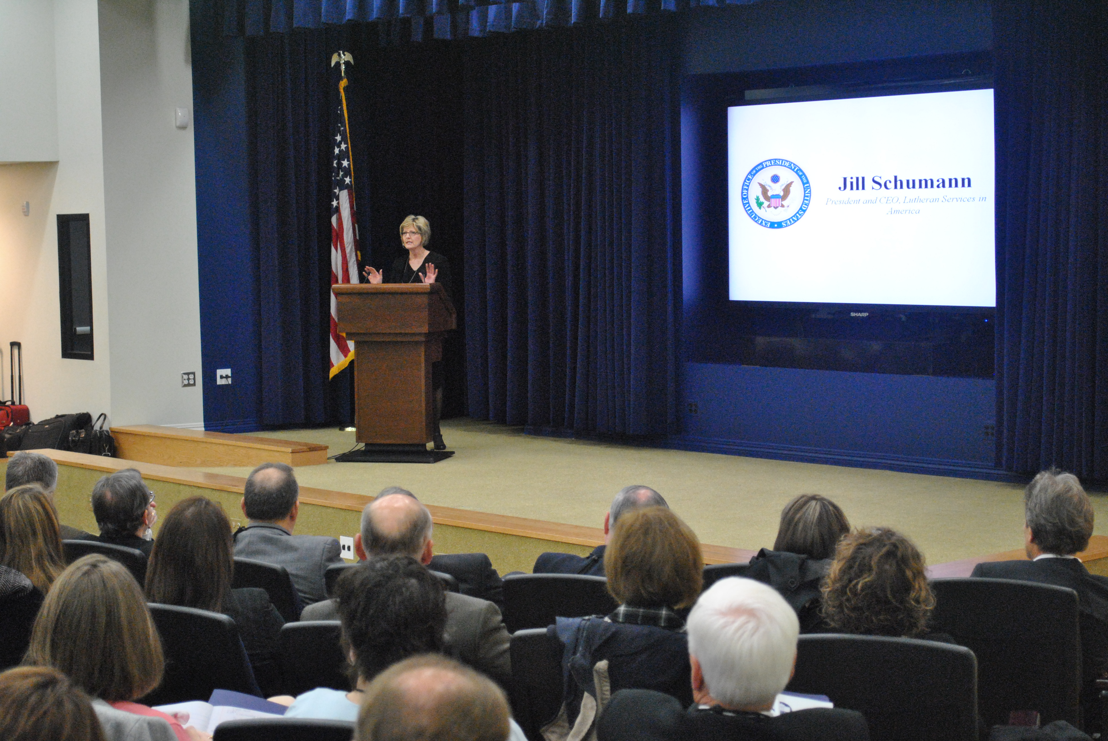 Jill Schumann, President and CEO of Lutheran Services in America