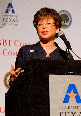 Valerie Jarrett at the White House LGBT Conference on Safe Schools and Communities