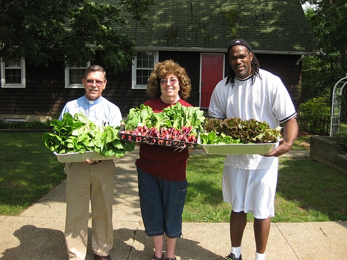 Group of Volunteers at the Garden at St. Mark's 