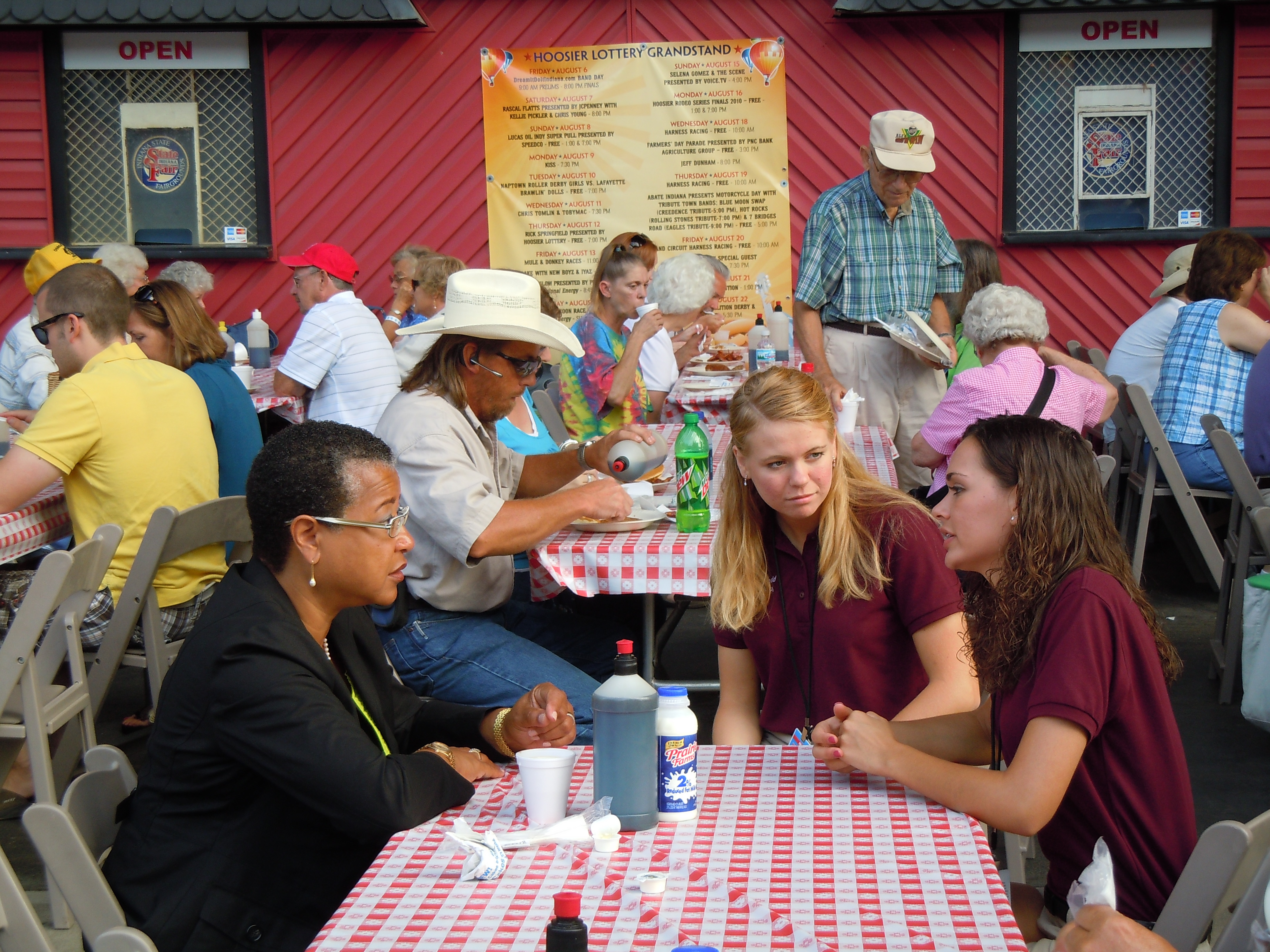 SBA’s Deputy Administrator Johns talks to future farmers and entrepreneurs at the Indiana State Fair