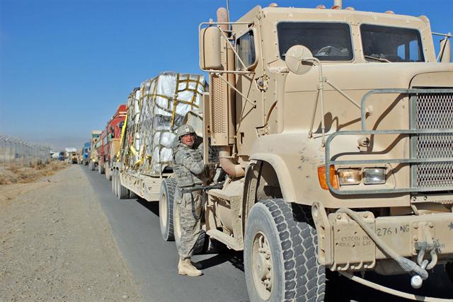 Military Truck Driving