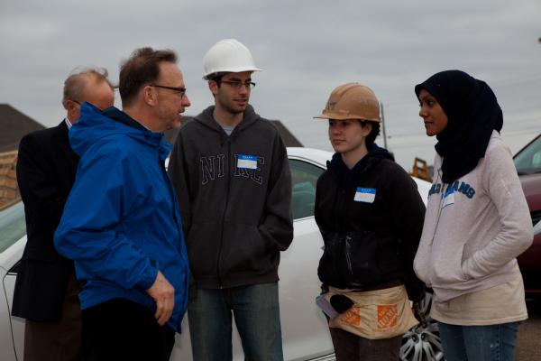 Muslim and Jewish Students from NYU w/ David Myers 