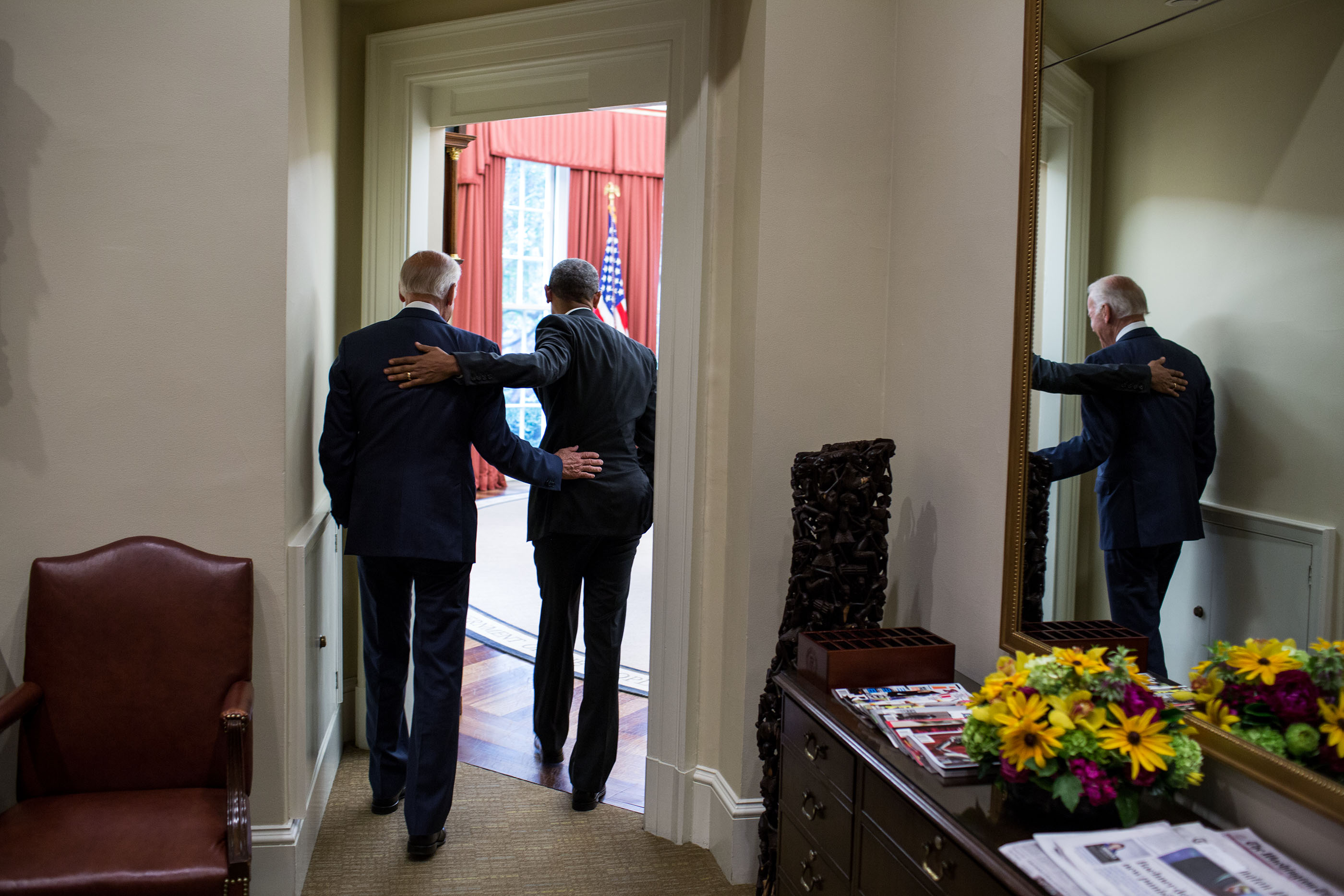 President and Vice President Walk Out After Affordable Care Act Decision