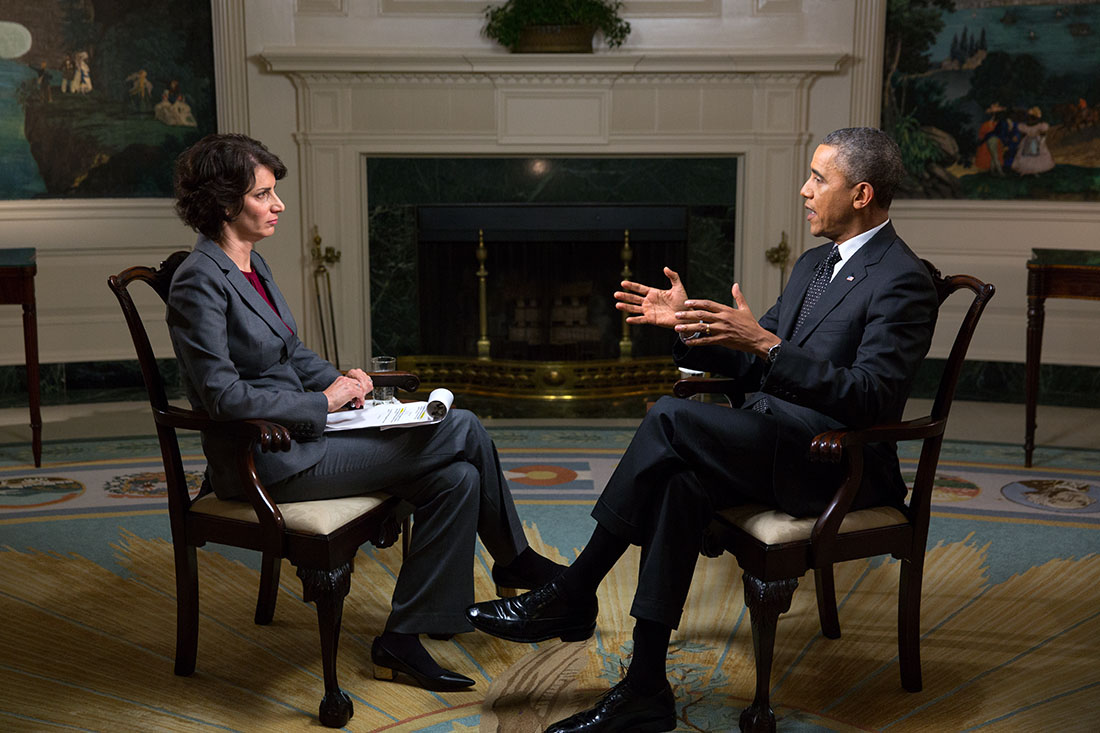 President Obama Participates in an Affordable Care Act interview with WebMD 