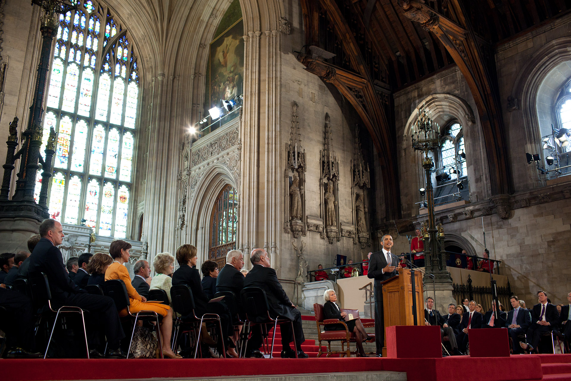 President Obama Speaks to UK Parliament