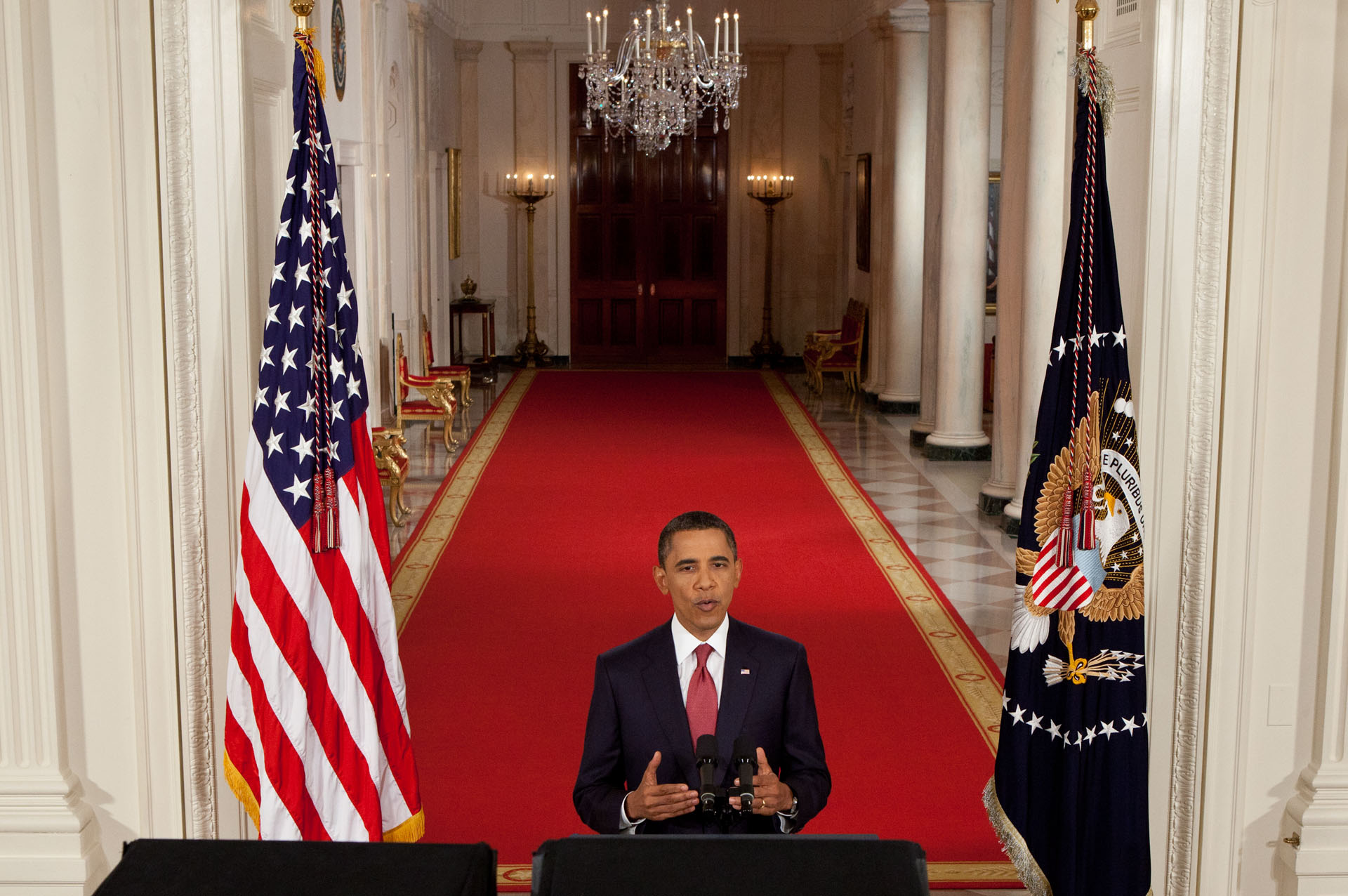 President Barack Obama Delivers Remarks to the Nation on Cutting Deficits