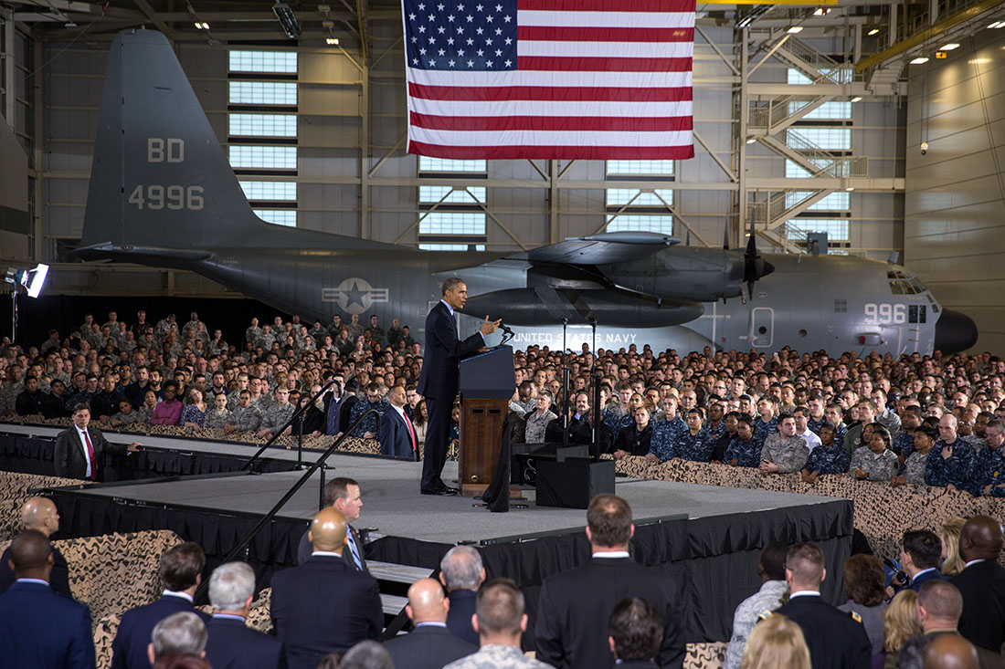 President Obama delivers remarks at Joint Base McGuire-Dix-Lakehurst (1)