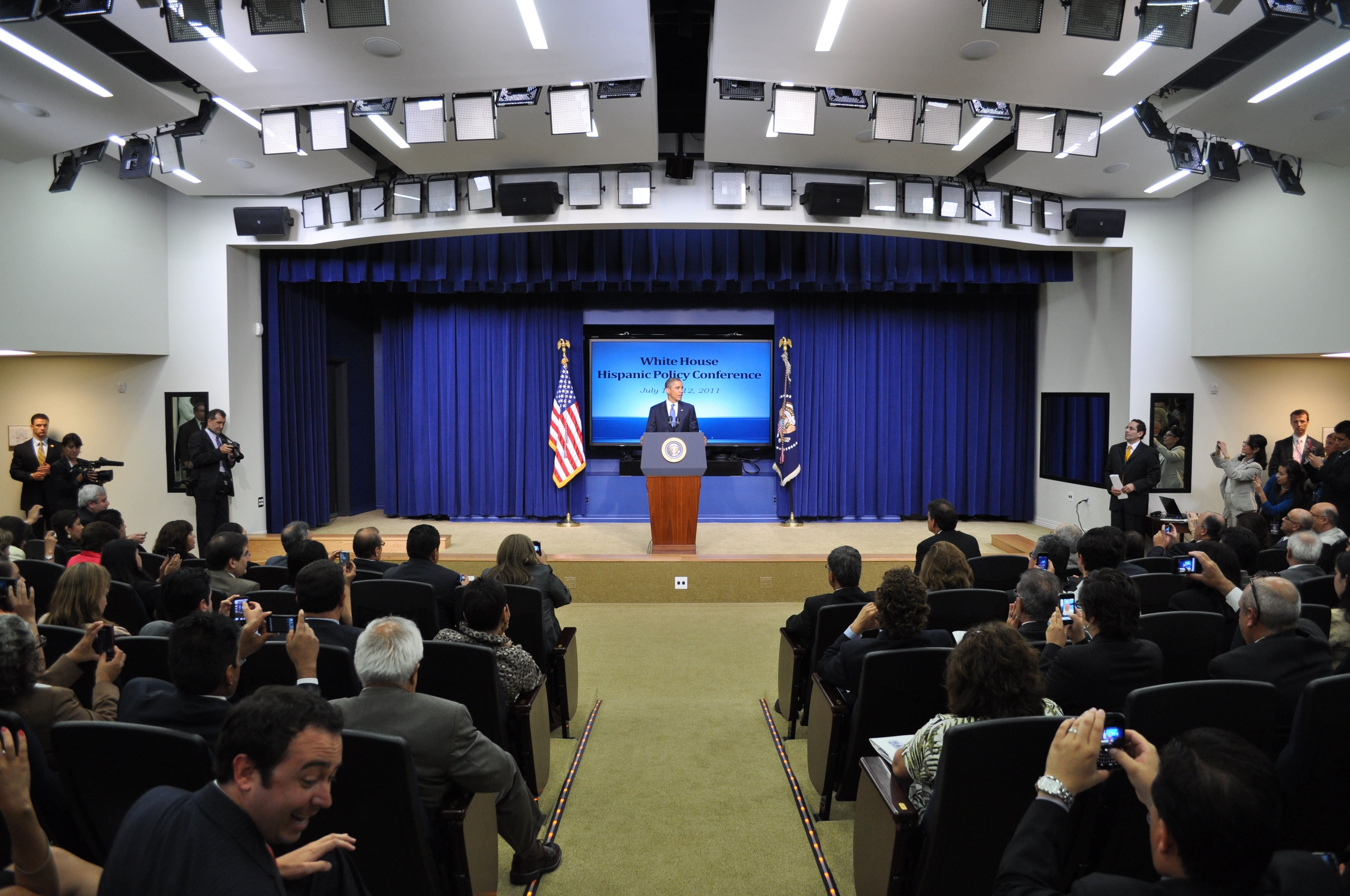 President Obama at Hispanic Policy Conference