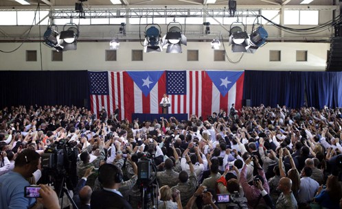 President Obama San Juan Airport