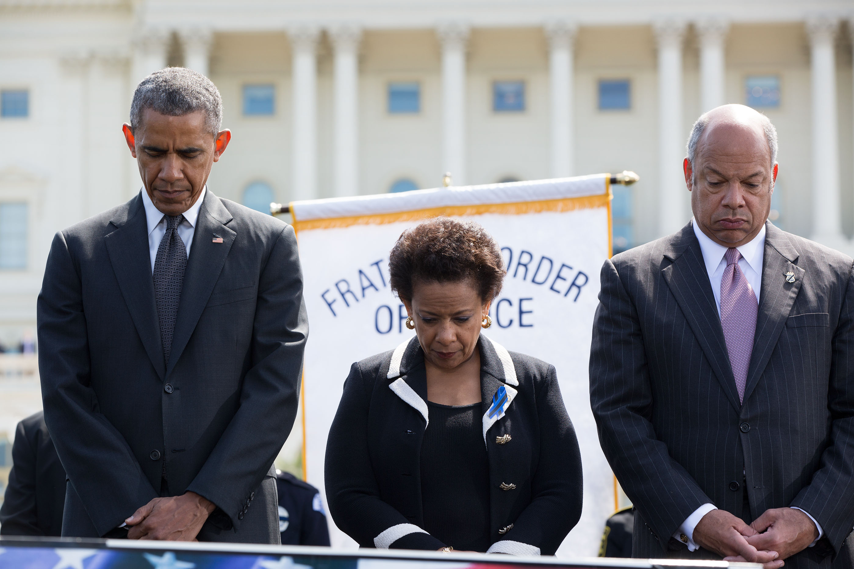 President Obama participates in the National Peace Officers Memorial 