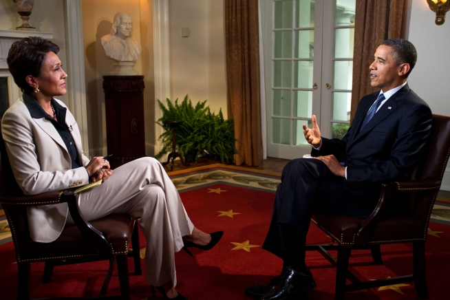 Robin Roberts and POTUS Interview 