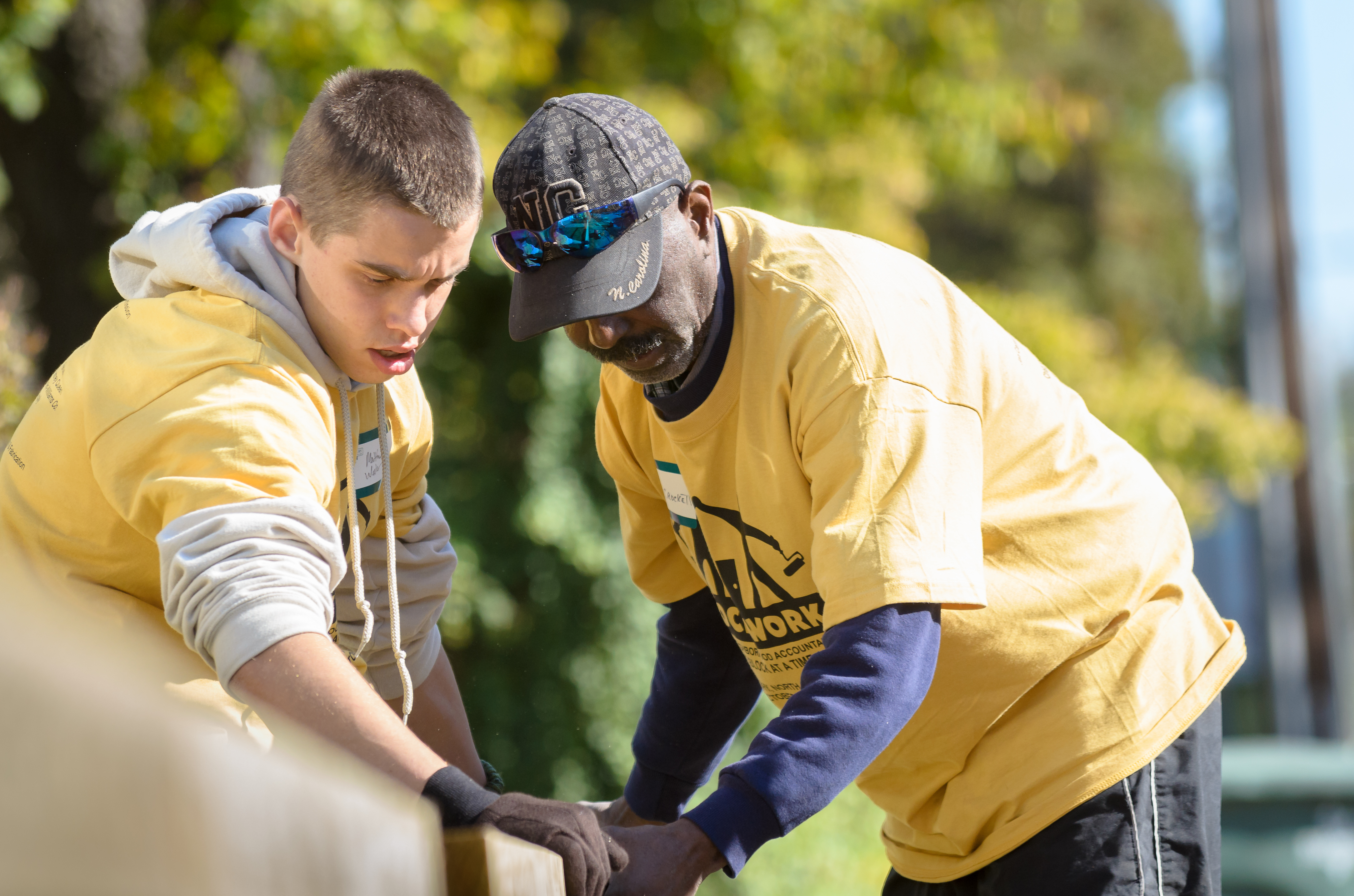 Volunteers Help Out in Salisbury