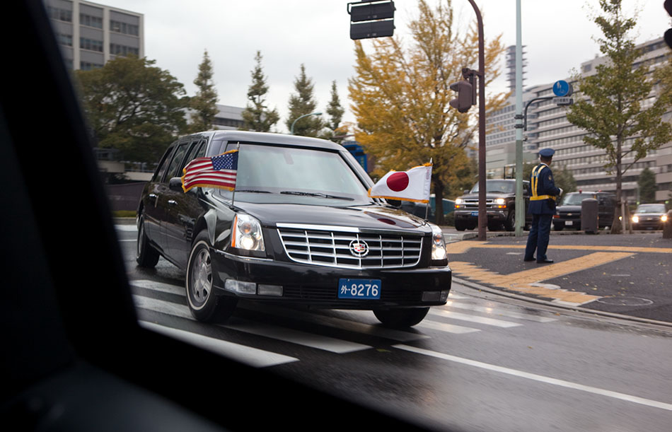 Driving Through Tokyo