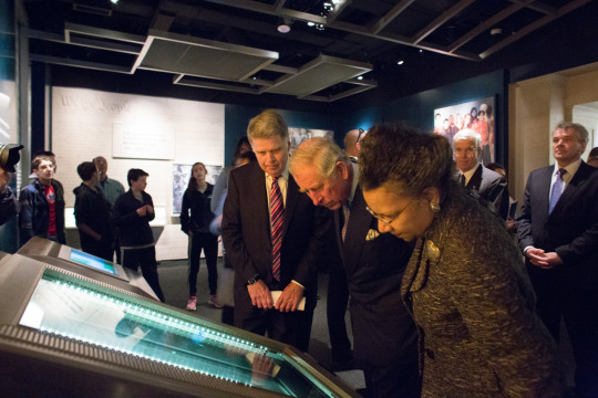 HRH Prince of Wales visits National Archives