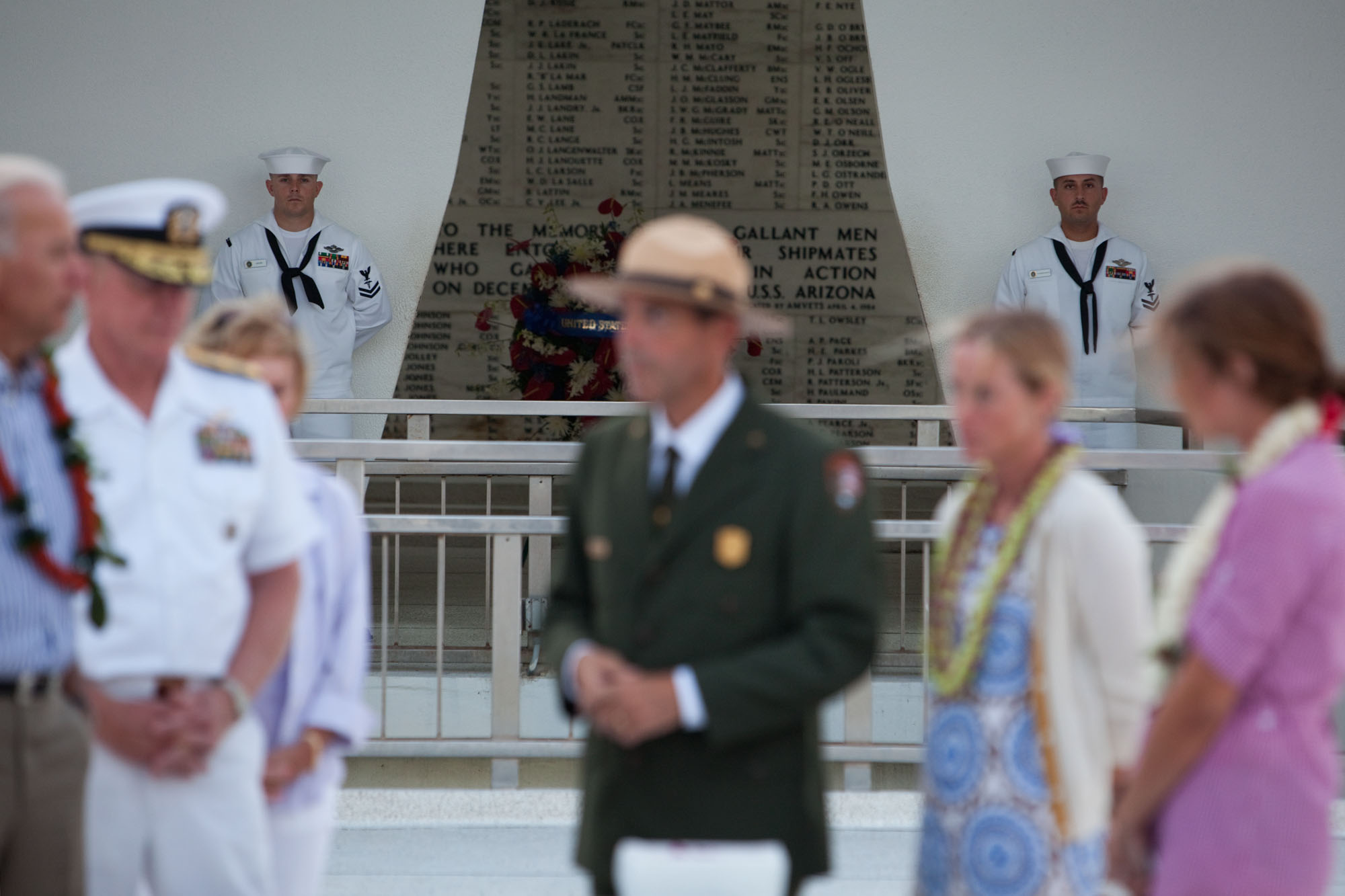 Vice President Joe Biden visits Pearl Harbor