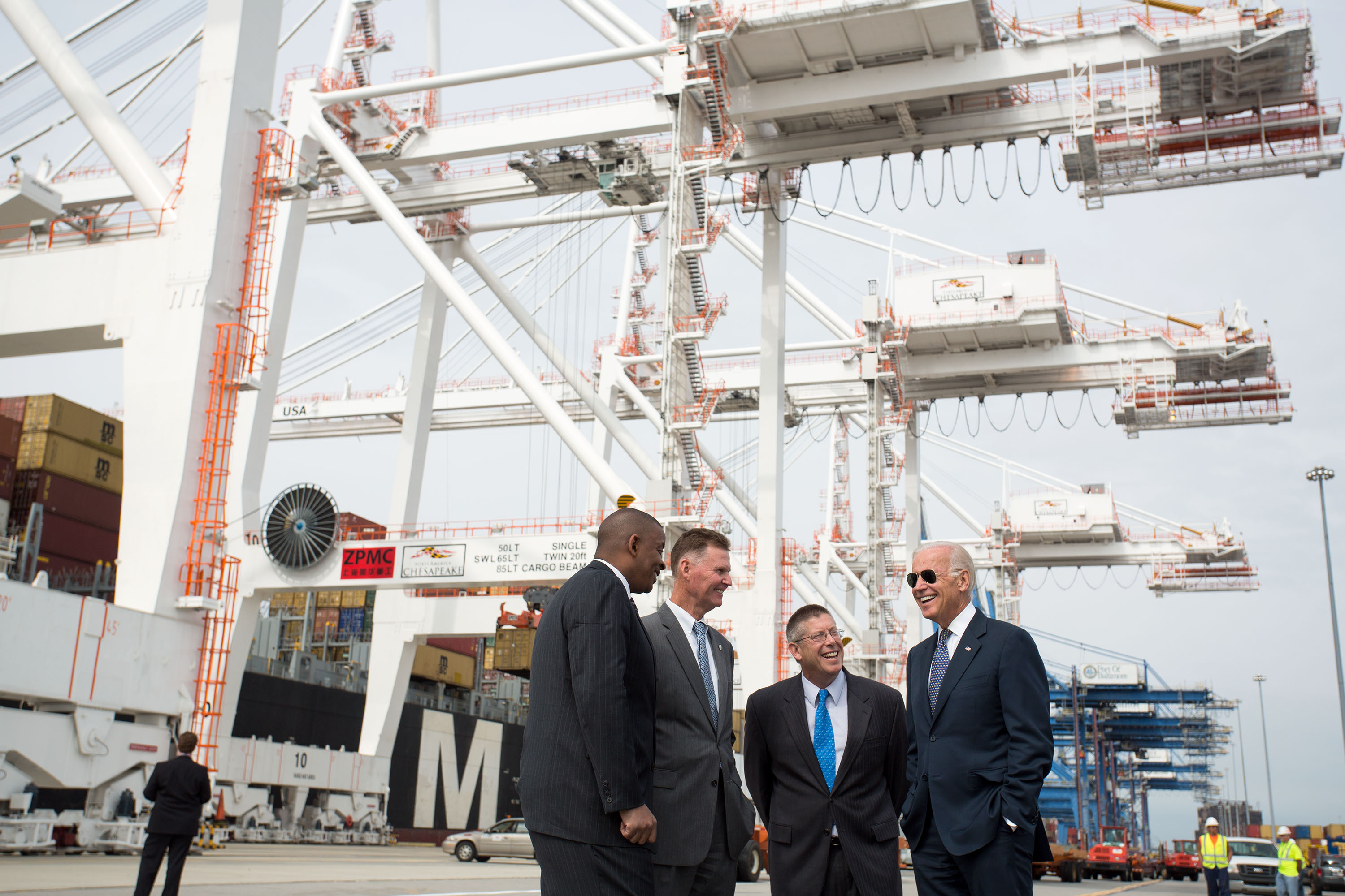 Vice President Biden at the Port of Baltimore (Sept. 9, 2013)