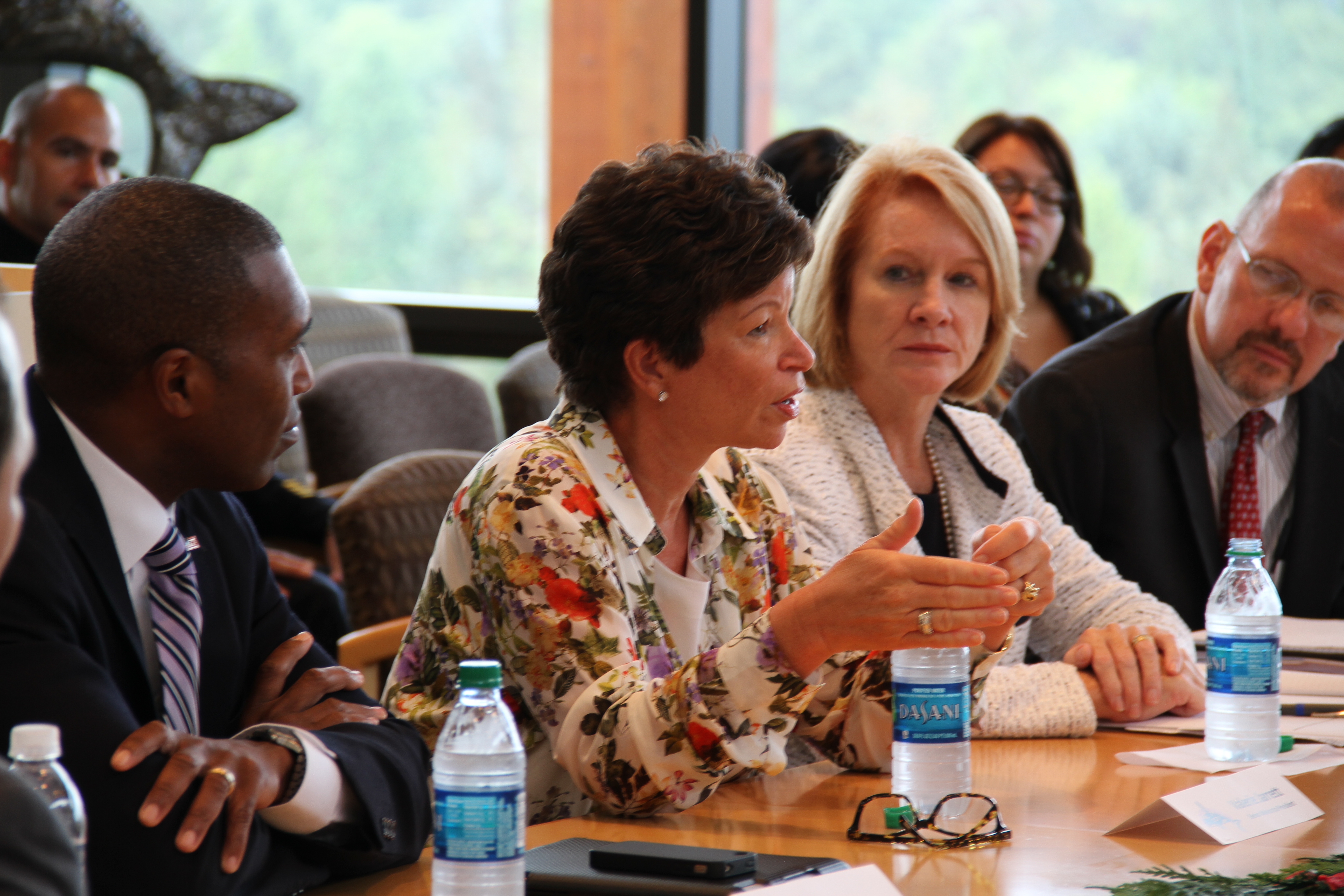 Senior Advisor Valerie Jarrett speaks to Tulalip Leaders about the Implementation of VAWA 2013 in Indian Country